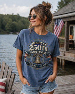Liberty Bell 250 Shirt, Let Freedom Ring Patriotic Tee, 250 Years of Liberty Shirt, America 250 Comfort Colors