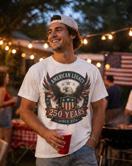 American Legacy 250 Shirt, America 250 Patriotic Eagle Tee, 1776 2026 USA Anniversary Shirt, Comfort Colors