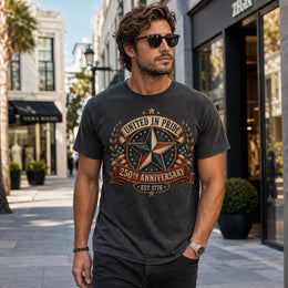 United in Pride Shirt, America 250 Anniversary Tee, Patriotic Star 1776 2026 Shirt, Comfort Colors USA Shirt