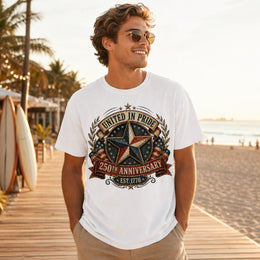 United in Pride Shirt, America 250 Anniversary Tee, Patriotic Star 1776 2026 Shirt, Comfort Colors USA Shirt