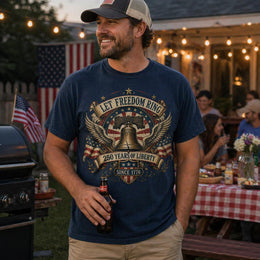 Let Freedom Ring Shirt, America 250 Liberty Bell Tee, 250 Years of Liberty 1776 2026 Shirt, Comfort Colors