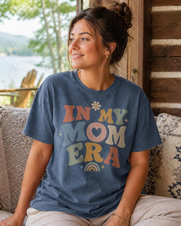 In My Mom Era Shirt, Trendy Mom Tee, Cute Mama Shirt, Retro Mom Graphic Tee, Aesthetic Mom Shirt, Motherhood Era Tee
