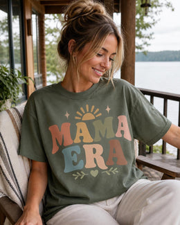 Mama Era Shirt, In My Mom Era Tee, Trendy Mama Shirt, Aesthetic Mom Shirt, Cute Mama Graphic Tee, Retro Mom Shirt