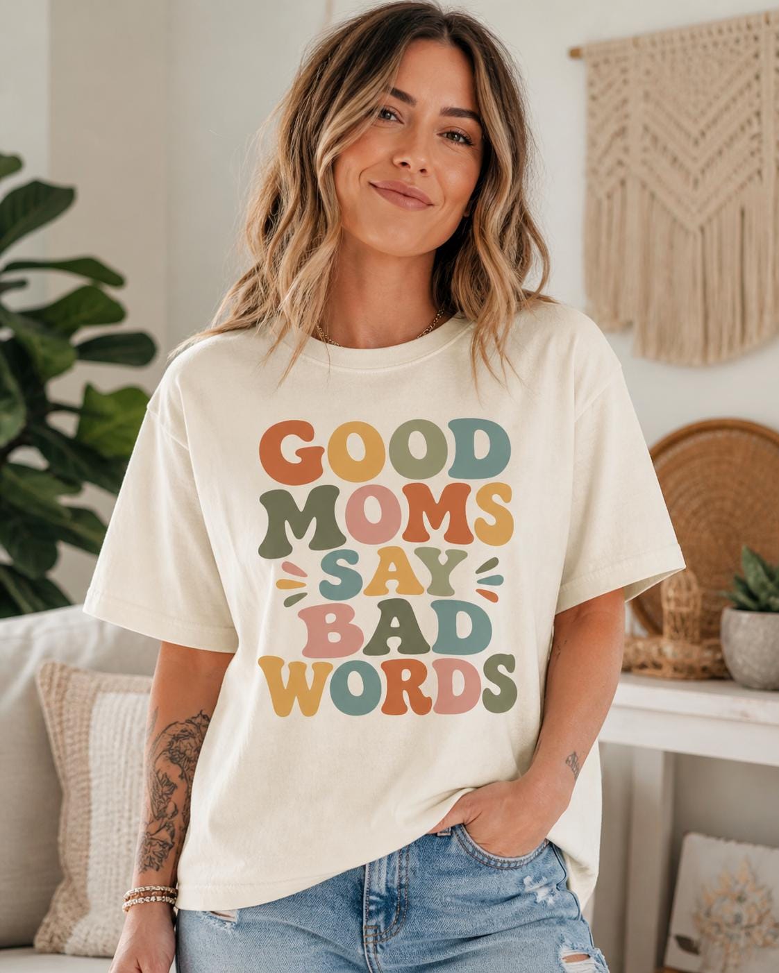 Good Moms Say Bad Words Shirt