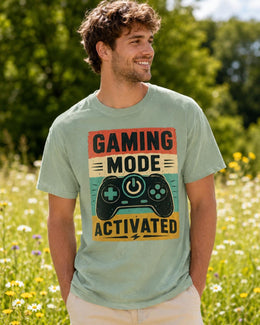 Gaming Mode Activated Shirt, Funny Gamer Tee, Video Game Shirt, Gaming Gift, Comfort Colors T-Shirt