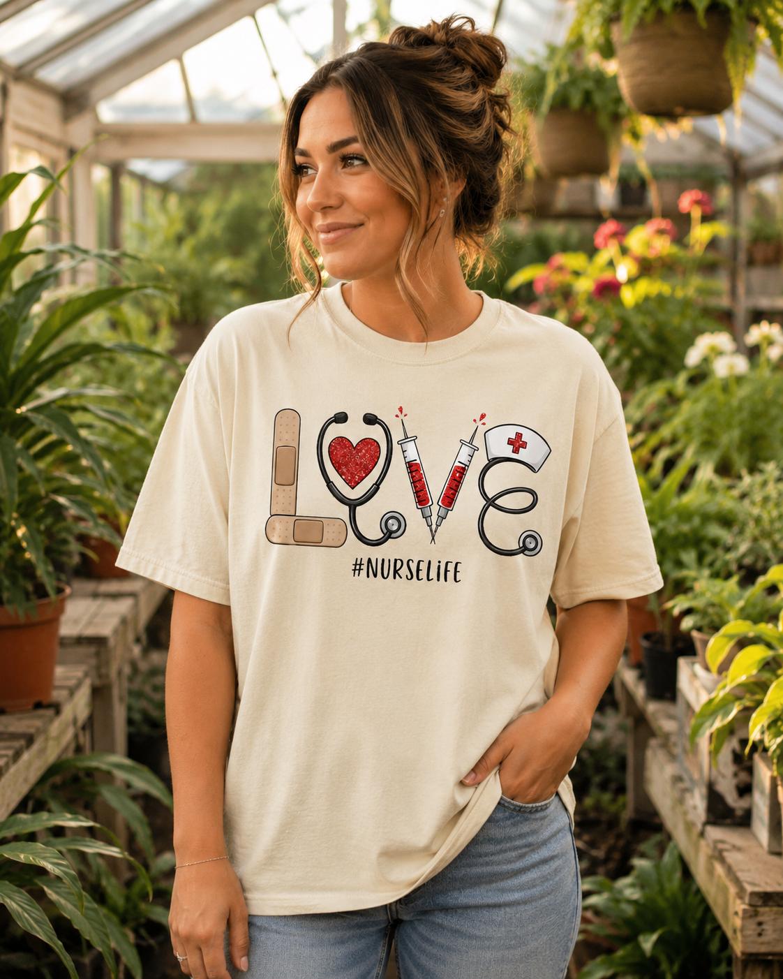 Love Nurse Life Shirt