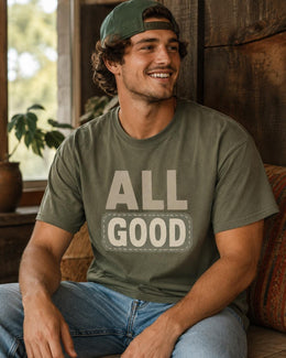 All Good Shirt, Funny Mental Health Tee, Sarcastic Shirt, Anxiety Humor Shirt, Introvert Comfort Colors T-Shirt