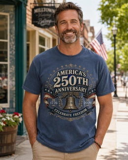 Liberty Bell 250 Shirt, Let Freedom Ring Patriotic Tee, 250 Years of Liberty Shirt, America 250 Comfort Colors