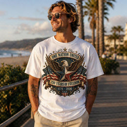 One Nation United Shirt, America 250 Tee, 250 Years of Freedom Patriotic Shirt, 1776 2026 Comfort Colors