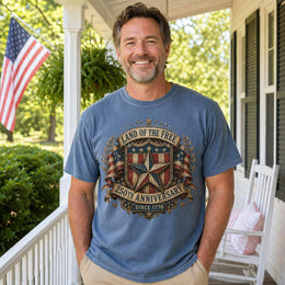 Land of the Free Shirt, America 250 Patriotic Tee, 250th Anniversary 1776 2026 Shirt, Comfort Colors USA Shirt