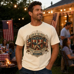 Land of the Free Shirt, America 250 Patriotic Tee, 250th Anniversary 1776 2026 Shirt, Comfort Colors USA Shirt