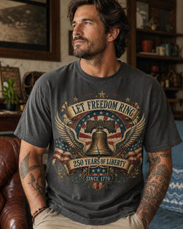 Let Freedom Ring Shirt, America 250 Liberty Bell Tee, 250 Years of Liberty 1776 2026 Shirt, Comfort Colors