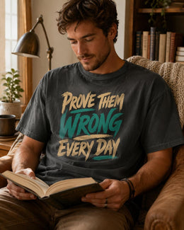 Prove Them Wrong Every Day Shirt, Motivational Shirt, Inspirational Tee, Positive Comfort Colors T-Shirt