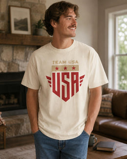 Team USA Shirt, Patriotic USA Tee, 4th Of July Shirt, American Pride Comfort Colors T-Shirt, USA Gift