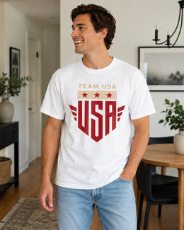Team USA Shirt, Patriotic USA Tee, 4th Of July Shirt, American Pride Comfort Colors T-Shirt, USA Gift