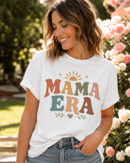 Mama Era Shirt, In My Mom Era Tee, Trendy Mama Shirt, Aesthetic Mom Shirt, Cute Mama Graphic Tee, Retro Mom Shirt