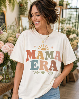 Mama Era Shirt, In My Mom Era Tee, Trendy Mama Shirt, Aesthetic Mom Shirt, Cute Mama Graphic Tee, Retro Mom Shirt