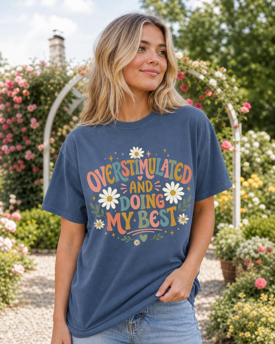 Overstimulated And Doing My Best Shirt
