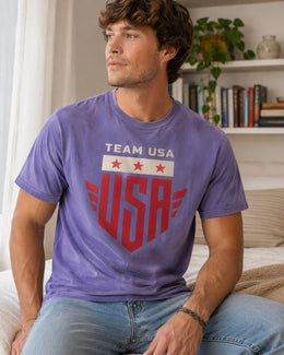 Team USA Shirt, Patriotic USA Tee, 4th Of July Shirt, American Pride Comfort Colors T-Shirt, USA Gift