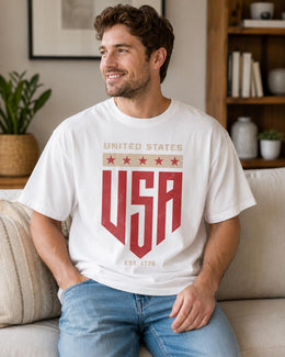 United States USA Shirt, Est 1776 Patriotic Shirt, 4th Of July Tee, American Pride Comfort Colors T-Shirt
