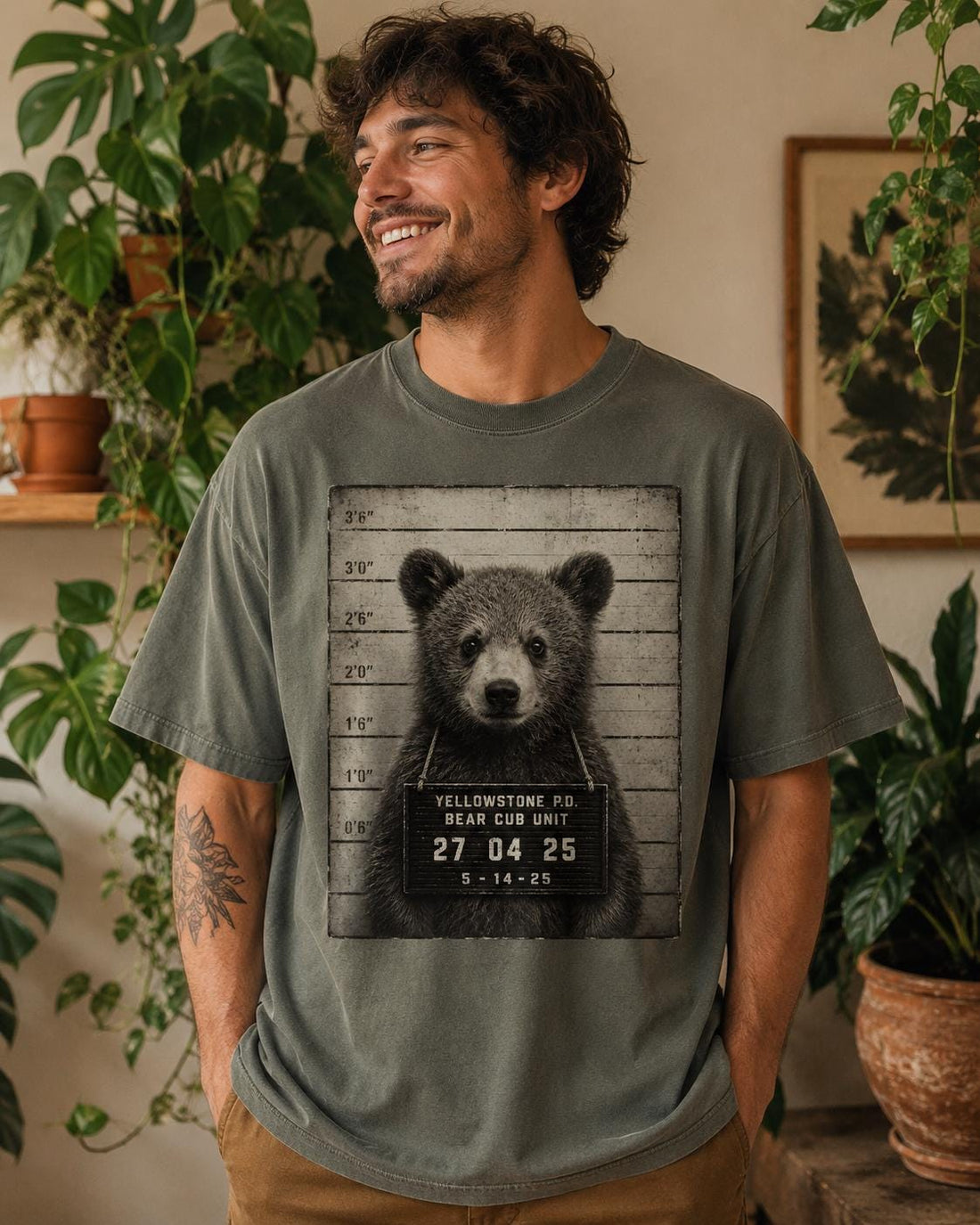 Bear Mugshot Shirt