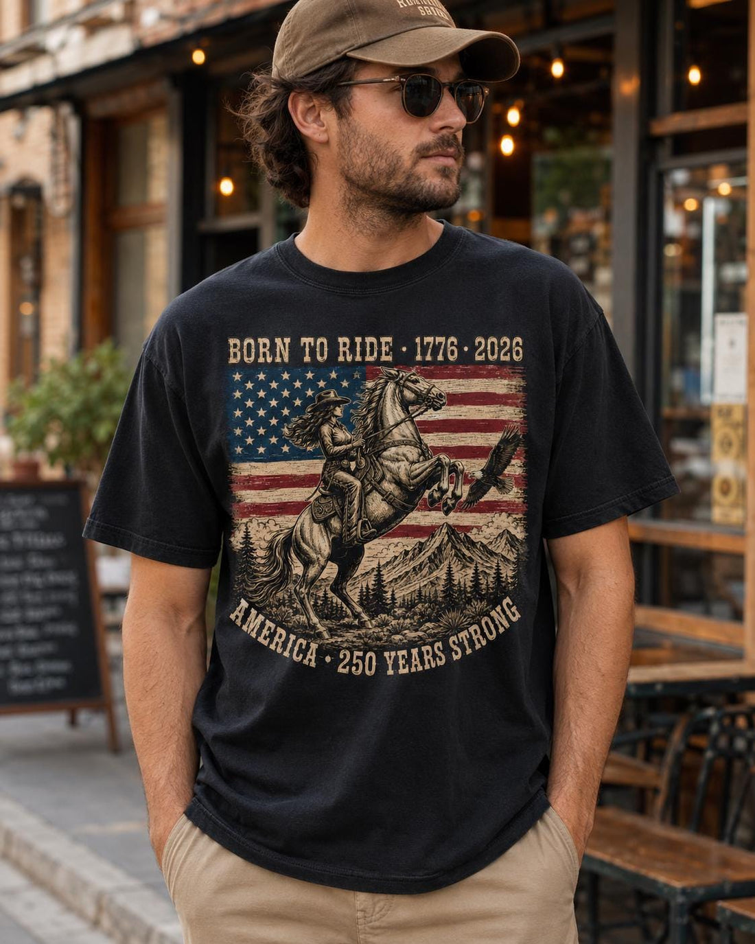Born To Ride 1776 Shirt