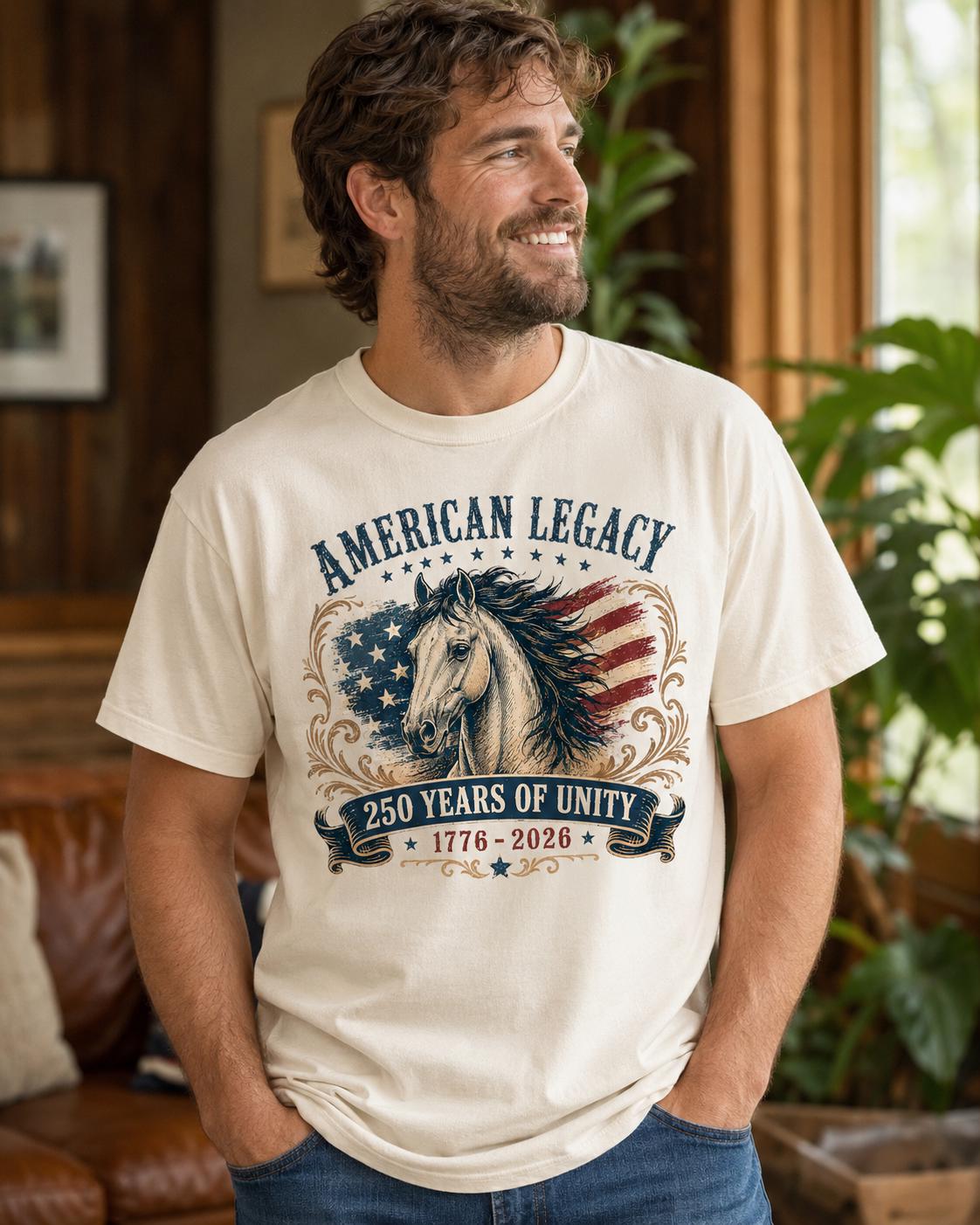 American Legacy Horse Shirt