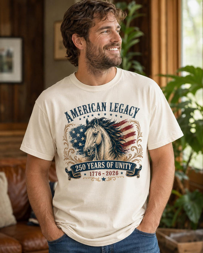 American Legacy Horse Shirt