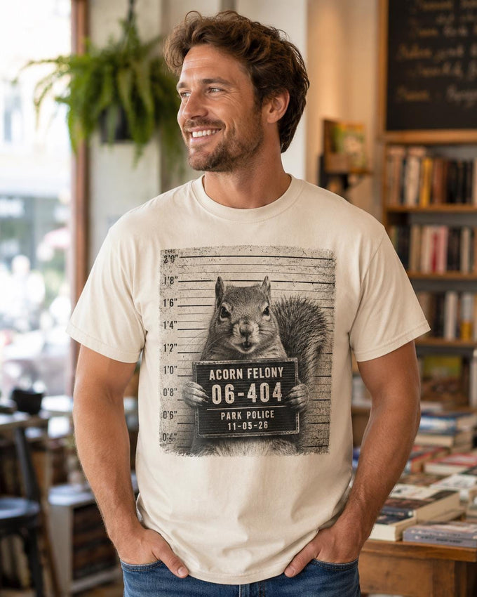 Acorn Felony Squirrel Shirt