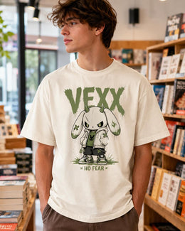 Vexx Bunny Shirt, Creepy Cute Anime Rabbit Tee, Goth Streetwear Comfort Colors T-Shirt, Spooky Bunny Gift