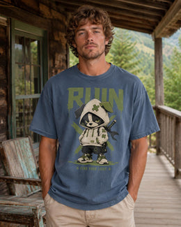 Ruin Puppy Shirt, Creepy Cute Anime Dog Tee, Goth Streetwear Comfort Colors T-Shirt, Spooky Dog Lover Gift