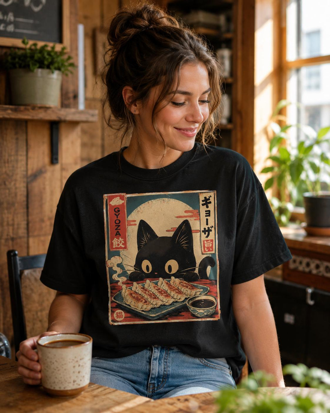 Gyoza Cat Shirt