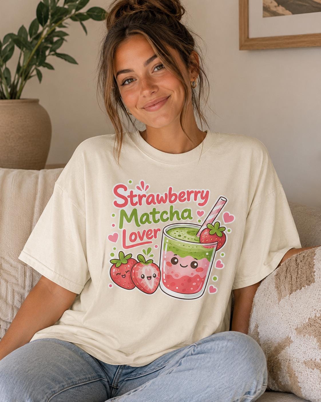 Strawberry Matcha Shirt