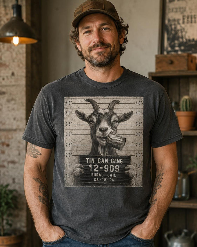 Tin Can Gang Goat Shirt