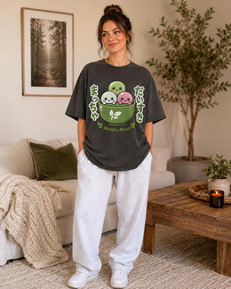 Matcha Mood Shirt, Cute Kawaii Mochi Tee, Japanese Dessert Comfort Colors T-Shirt, Green Tea Foodie Gift