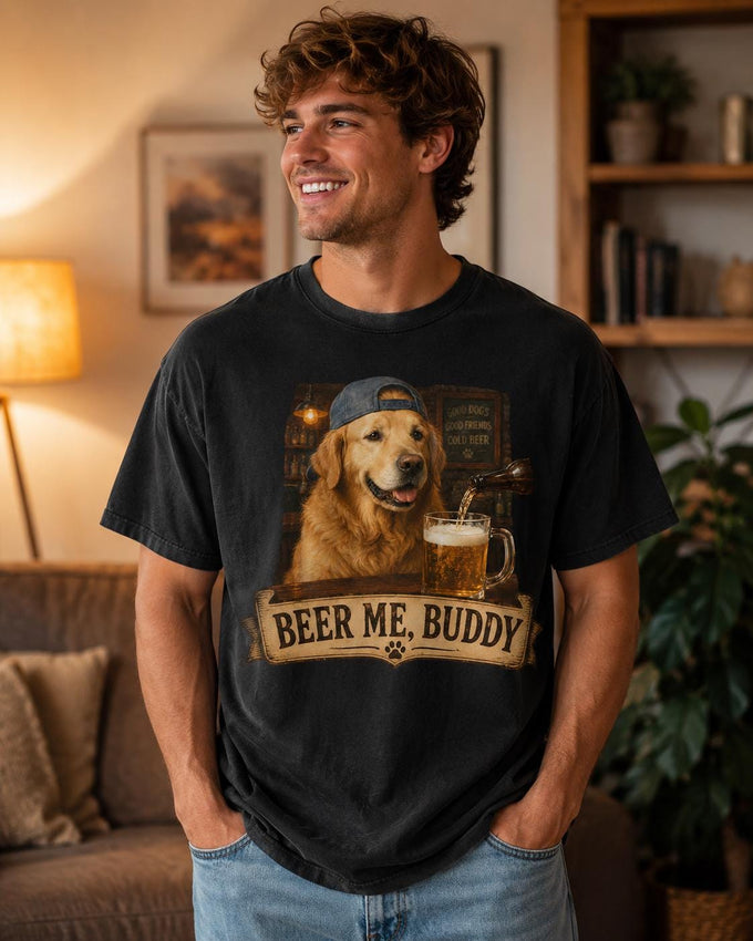 Beer Me Buddy Dog Shirt