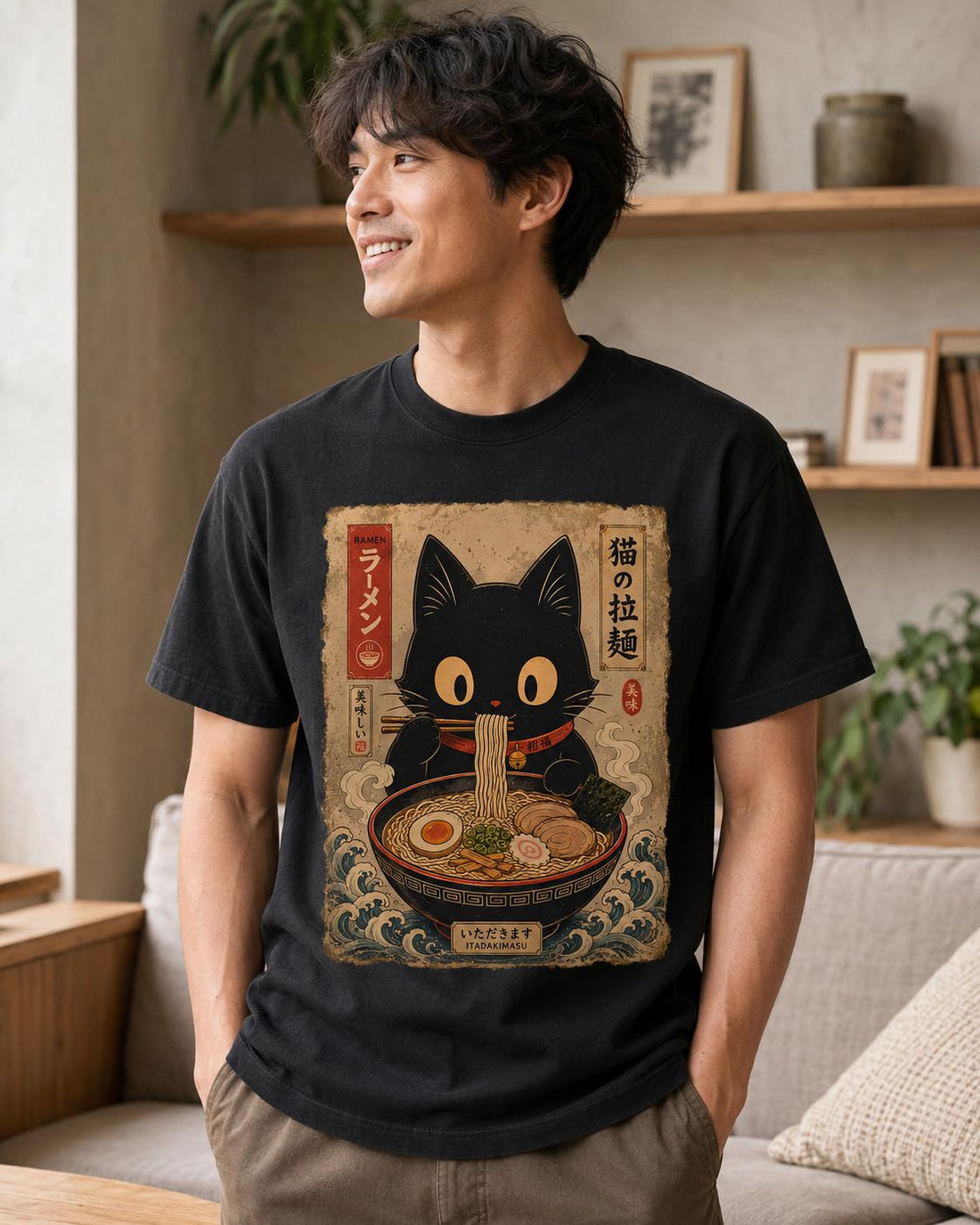 Ramen Cat Shirt