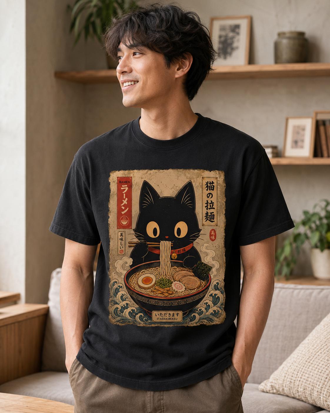 Ramen Cat Shirt